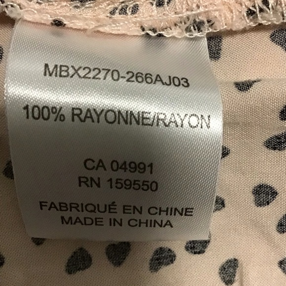 Carolina Belle Blouse 1X - Picture 6 of 6